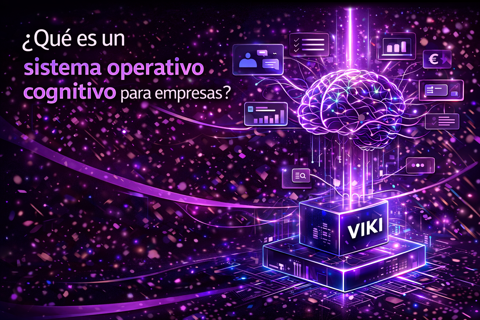 Qué es un sistema operativo cognitivo para empresas